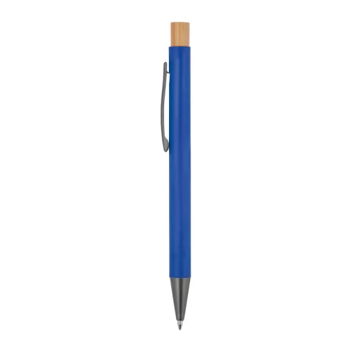 Újrahasznosított alumínium golyóstoll (ø 1 x 14,2 cm, Kék)