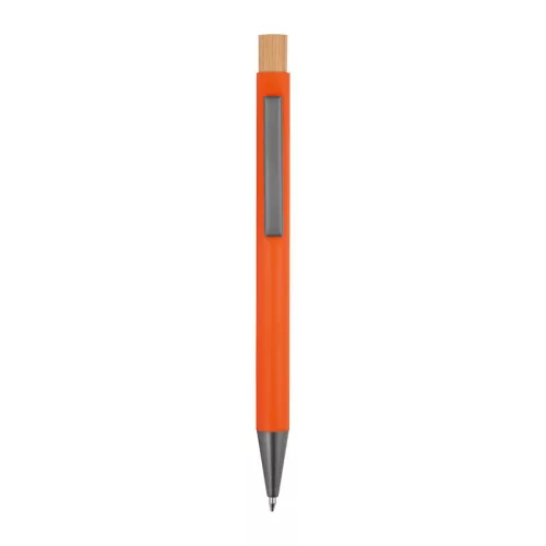 Újrahasznosított alumínium golyóstoll (ø 1 x 14,2 cm, Narancssárga)