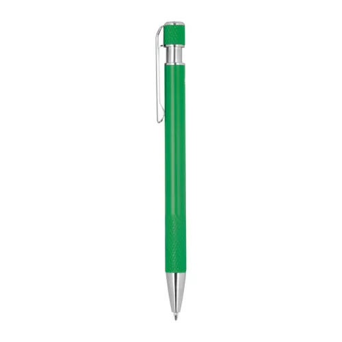Golyóstoll mintás markolattal (ø 1 x 14,2 cm, Zöld)