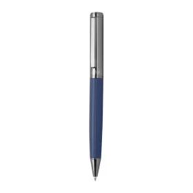   CrisMa golyóstoll bordázott markolattal (ø 1,1 x 14,2 cm, Sötétkék)
