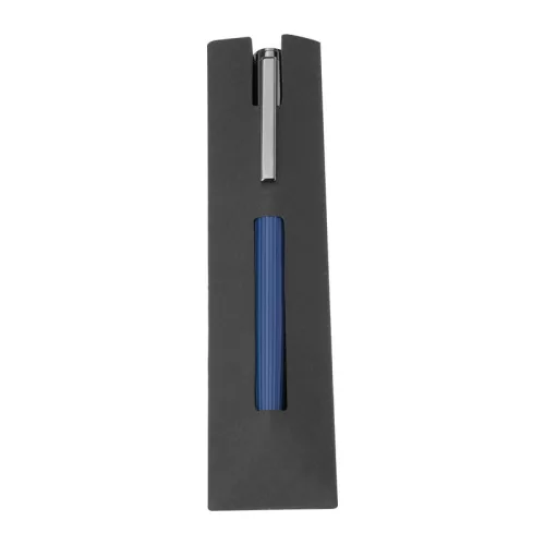 CrisMa golyóstoll bordázott markolattal (ø 1,1 x 14,2 cm, Sötétkék)