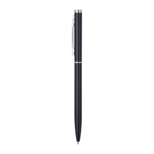 Elegáns vékonytestű golyóstoll (13,3 × ø 0,7 cm, Fekete)