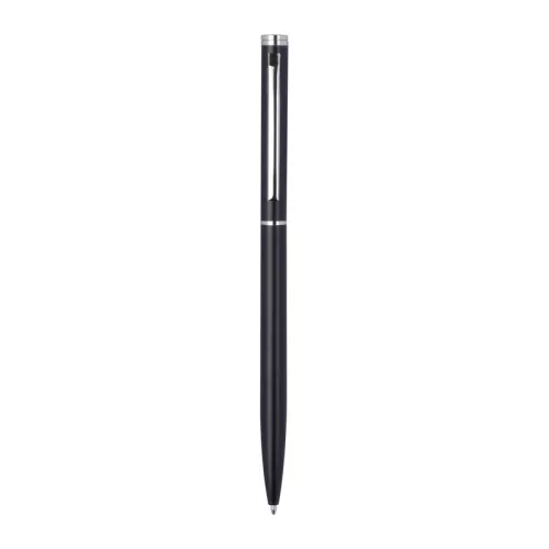 Elegáns vékonytestű golyóstoll (13,3 × ø 0,7 cm, Fekete)