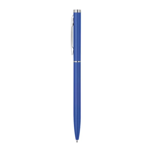 Elegáns vékonytestű golyóstoll (13,3 × ø 0,7 cm, Kék)