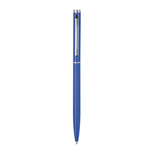 Elegáns vékonytestű golyóstoll (13,3 × ø 0,7 cm, Kék)