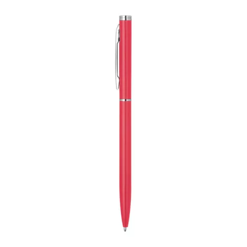 Elegáns vékonytestű golyóstoll (13,3 × ø 0,7 cm, Piros)