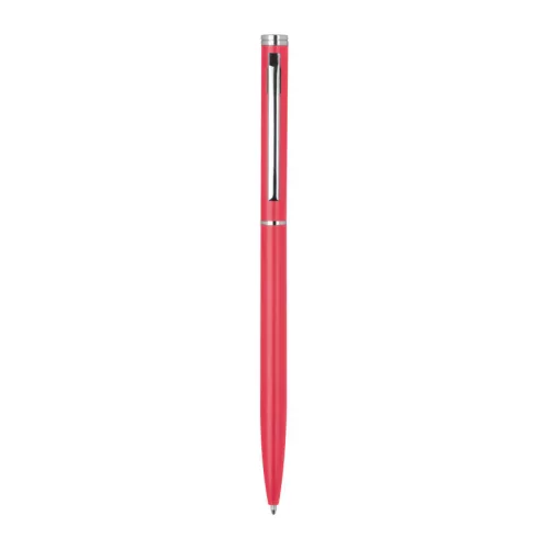 Elegáns vékonytestű golyóstoll (13,3 × ø 0,7 cm, Piros)