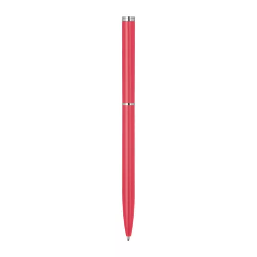 Elegáns vékonytestű golyóstoll (13,3 × ø 0,7 cm, Piros)