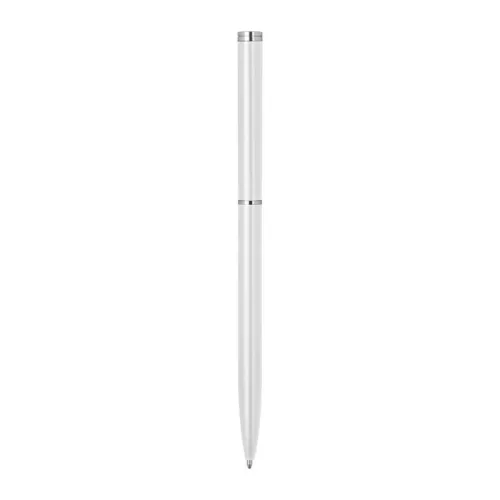 Elegáns vékonytestű golyóstoll (13,3 × ø 0,7 cm, Fehér)