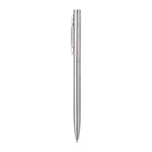 Elegáns vékonytestű golyóstoll (13,3 × ø 0,7 cm, Szürke)