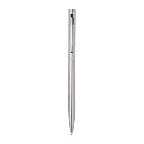 Elegáns vékonytestű golyóstoll (13,3 × ø 0,7 cm, Szürke)