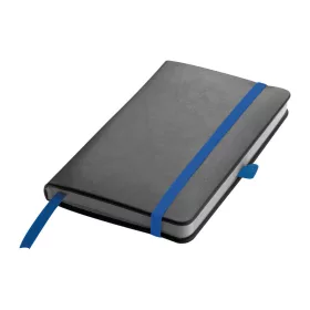 A6 divatos műbőr jegyzetfüzet (Kék)