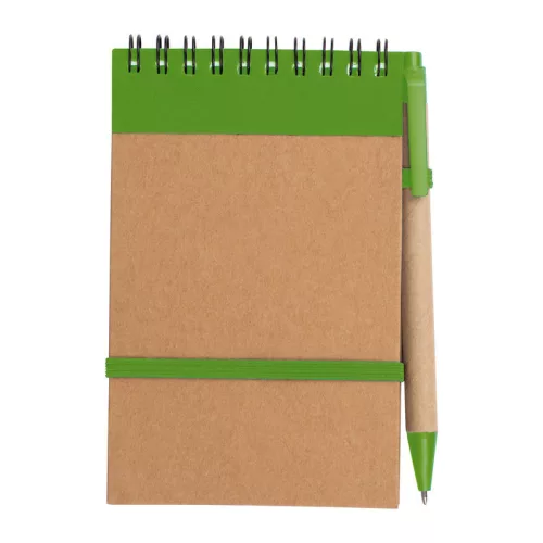 "To do list" jegyzetfüzet tollal (Zöld)