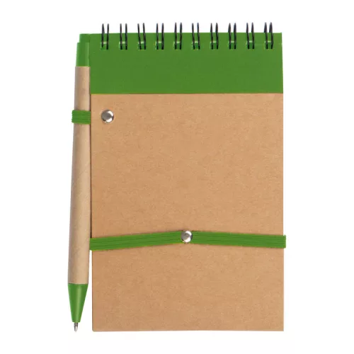 "To do list" jegyzetfüzet tollal (Zöld)