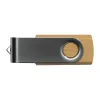 Bambusz pendrive 4 GB, készletről