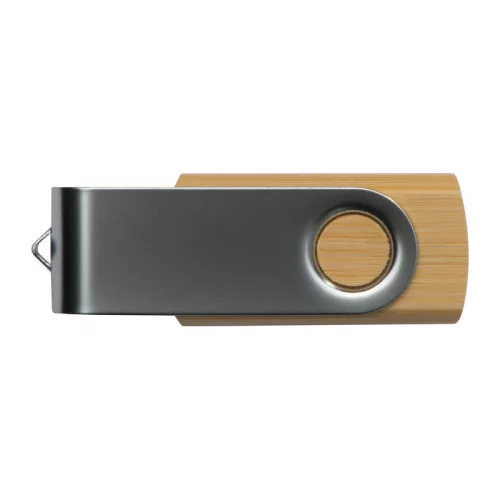Bambusz pendrive 4 GB, készletről