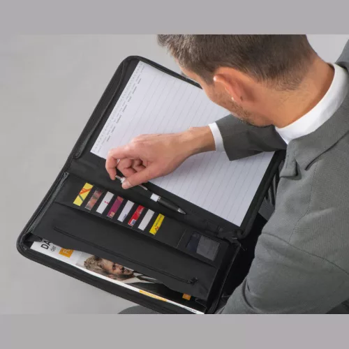 A4 poliészter konferencia mappa