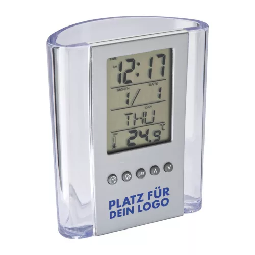 Akril asztali írószertartó