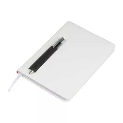 A5 méretű jegyzetfüzet (Fehér)