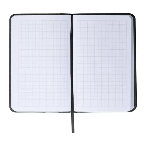 A6 jegyzetfüzet tolltartóval (Fekete)