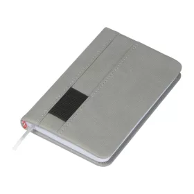 A6 jegyzetfüzet tolltartóval (Szürke)
