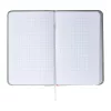 A6 jegyzetfüzet tolltartóval (Szürke)