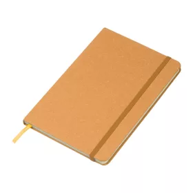 A5 jegyzetfüzet újrahasznosított papírból (Barna)