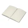 A5 jegyzetfüzet újrahasznosított papírból (Szürke)