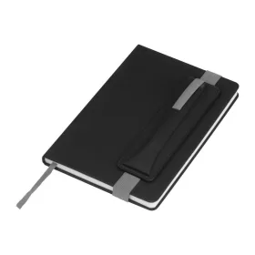A5 jegyzetfüzet golyóstollal (Szürke)