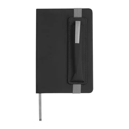 A5 jegyzetfüzet golyóstollal (Szürke)