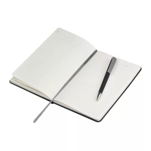 A5 jegyzetfüzet golyóstollal (Szürke)