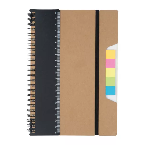 A5 jegyzetfüzet vonalzóval