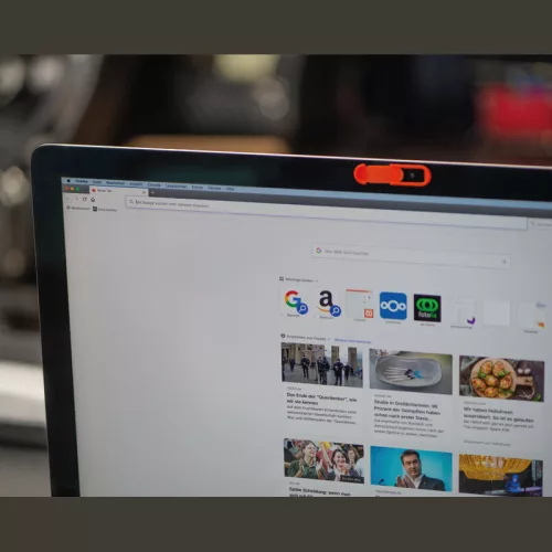 Laptop kamera takaró (Piros)