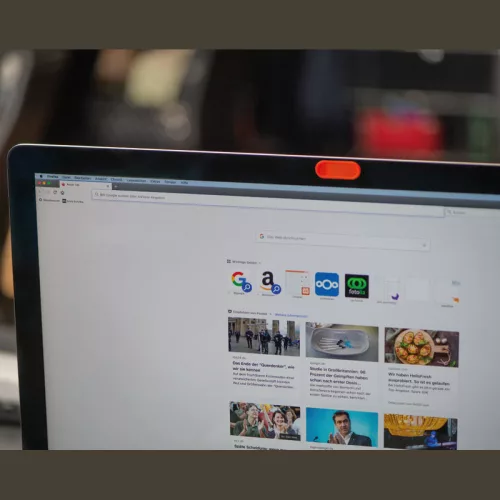 Laptop kamera takaró (Piros)