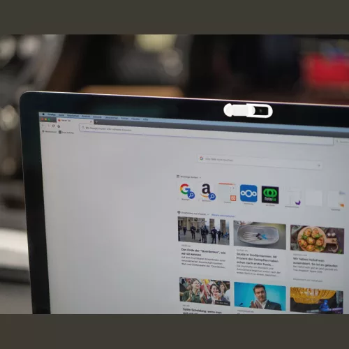 Laptop kamera takaró (Fehér)