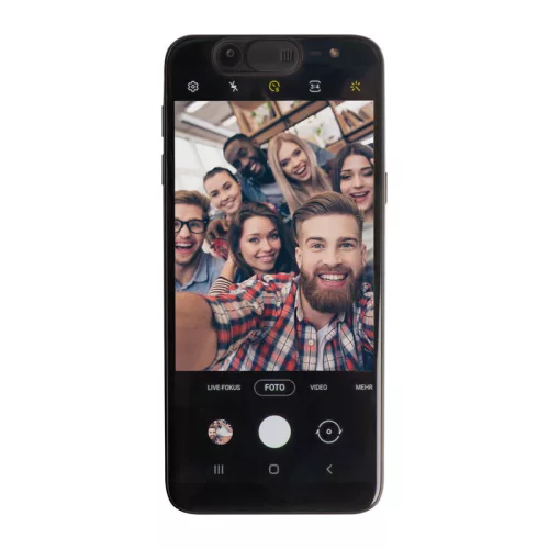 Mobiltelefon kamera takaró (Fekete)