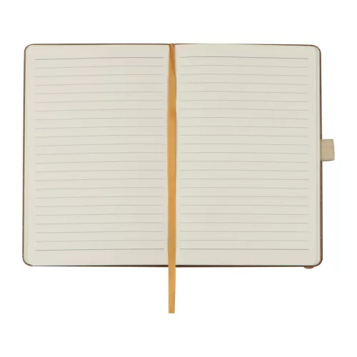 A5 jegyzetfüzet újrahasznosított bőrből (Barna)