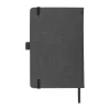 A5 jegyzetfüzet újrahasznosított bőrből (Fekete)