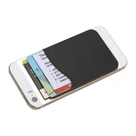 Telefonra ragasztható kártyatartó (Fekete)