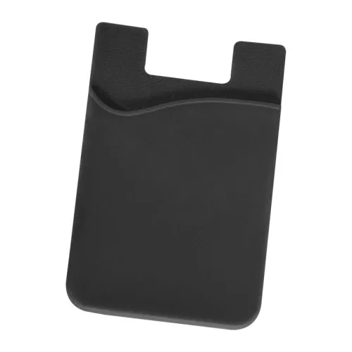 Telefonra ragasztható kártyatartó (Fekete)