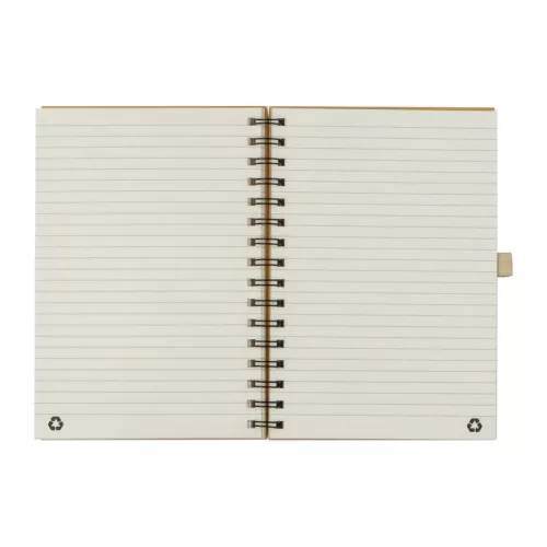 A5 újrahasznosított karton jegyzetfüzet