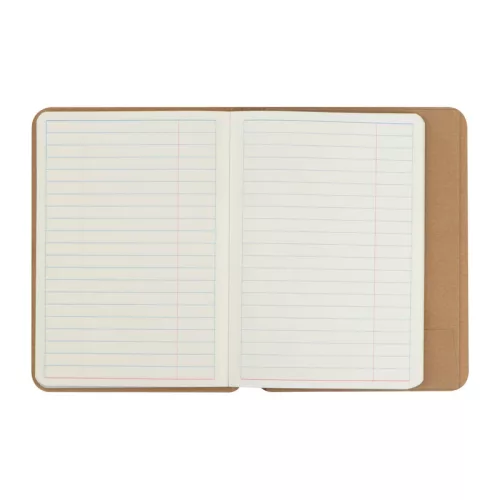 A5 jegyzetfüzet barna gumipánttal