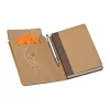 A5 jegyzetfüzet barna gumipánttal