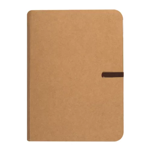 A5 jegyzetfüzet barna gumipánttal