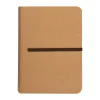 A5 jegyzetfüzet barna gumipánttal