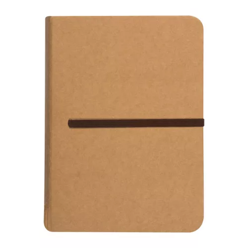 A5 jegyzetfüzet barna gumipánttal