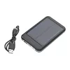 4000 mAh napelemes powerbank 