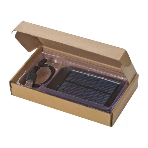 4000 mAh napelemes powerbank 