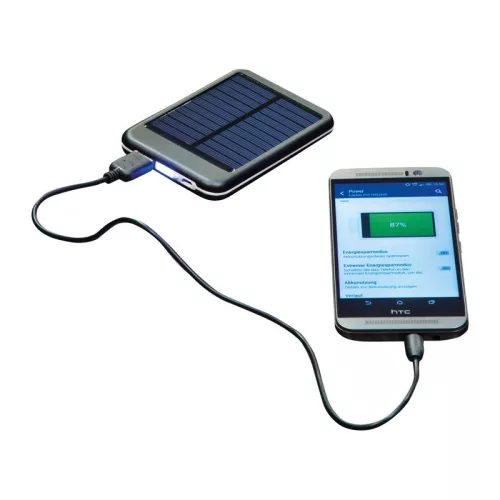 4000 mAh napelemes powerbank 