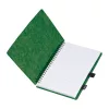 A5 RPET jegyzetfüzet (Sötétzöld)